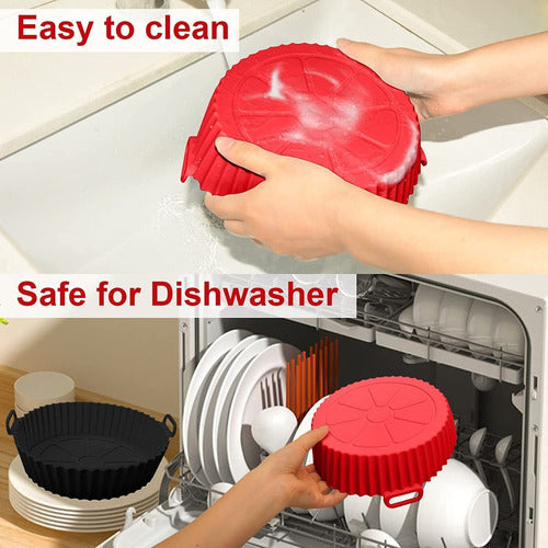 🔥¡Convierte tu Airfryer en una máquina práctica! 3 moldes de silicona: ¡ahorra y no ensucia!💰🚚 ¡Pide ahora con envío gratis y stock limitado!